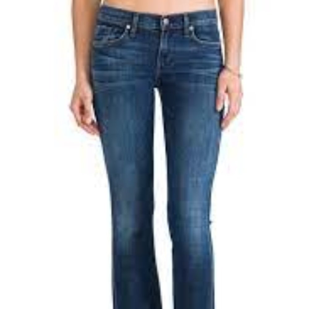 CITIZENS OF HUMANITY ELSON MEDIUM RISE STRAIGHT LEG JEANS - 27